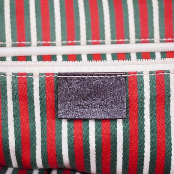 Gucci Tote Bag GG Canvas Beige/Brown Gold Hardware - Picture 5 of 13